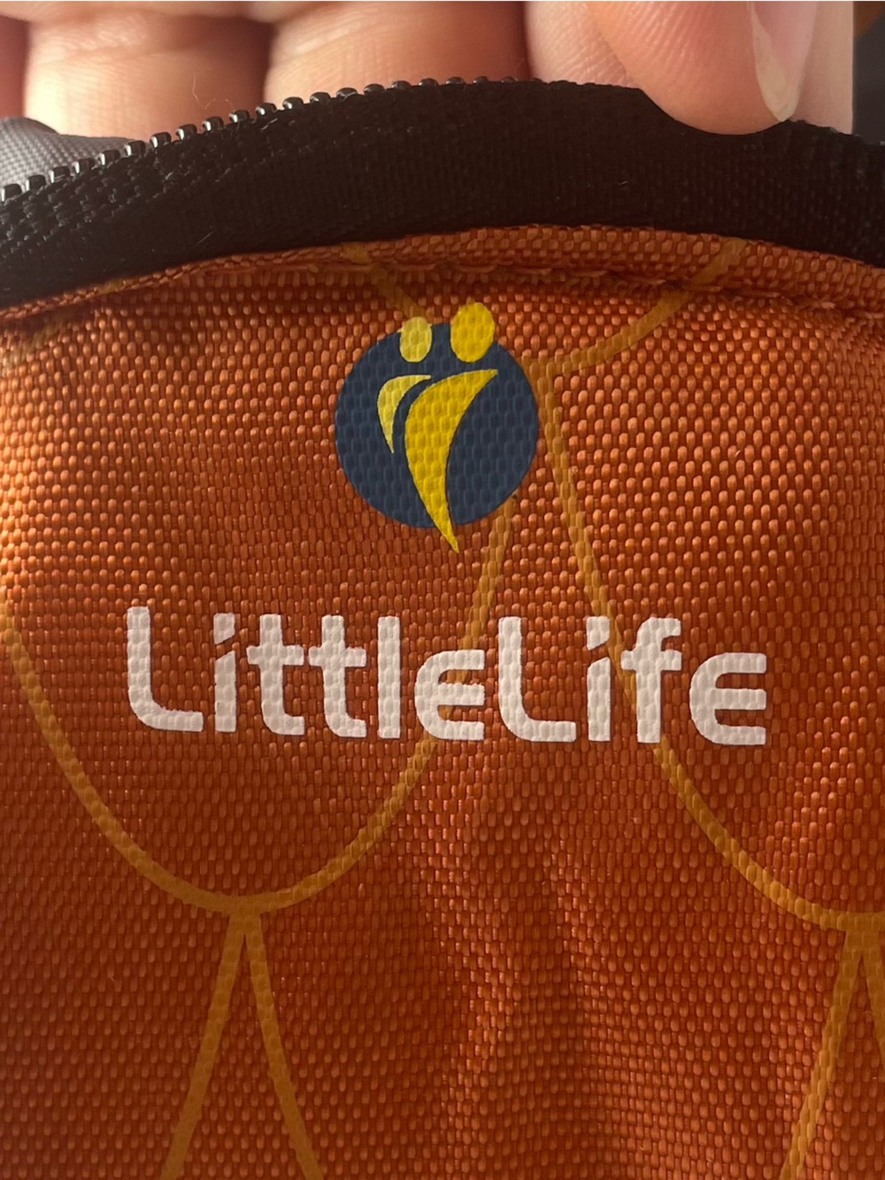 Little life Dinosaur Toddler Safety Harness Backpack Orange with Safety Leash - Picture 7 of 8